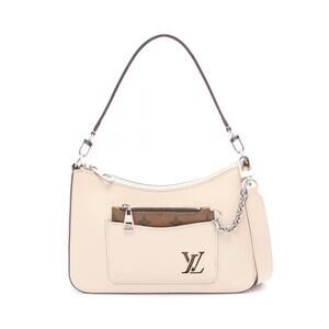 Louis Vuitton Marelle Epi Quartz Handbag Leather Beige